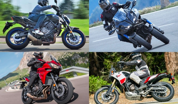 Prova modelli Yamaha 2020 in sede Pompone